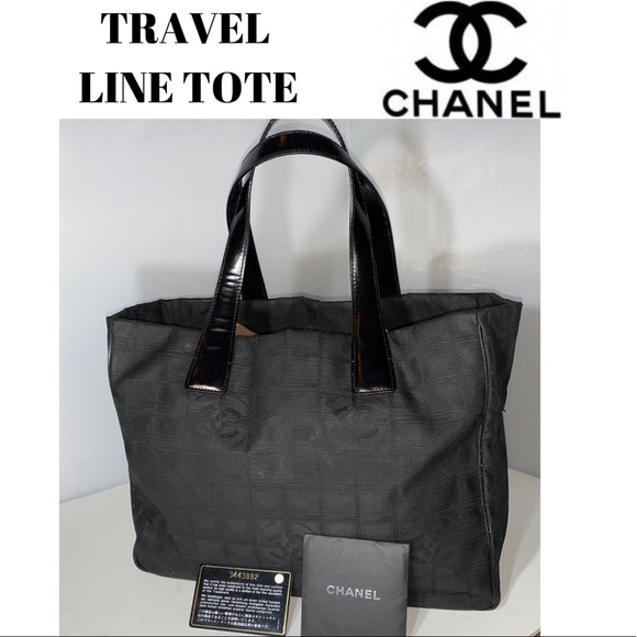 CHANEL Travel Line Tote with Authenticity Card - Picture 3 of 16